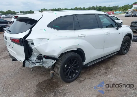 2025 Toyota Highlander Xle из США, поврежденный, VIN 5TDKDRAH4SS554972
